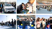 学校联合市公安局举办122“全国交通安全日”交通安全体验营活动